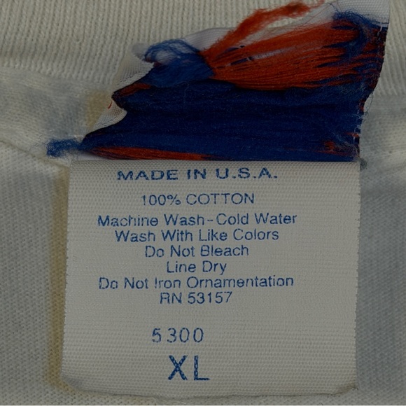 Majestic 1996 MLB Phillies All Star Game T-Shirt Single Stitch Men XL Baseball - Picture 2 of 14